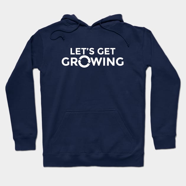 Revenue Growth Podcast T-Shirt-White Hoodie by Revenue Growth Podcast